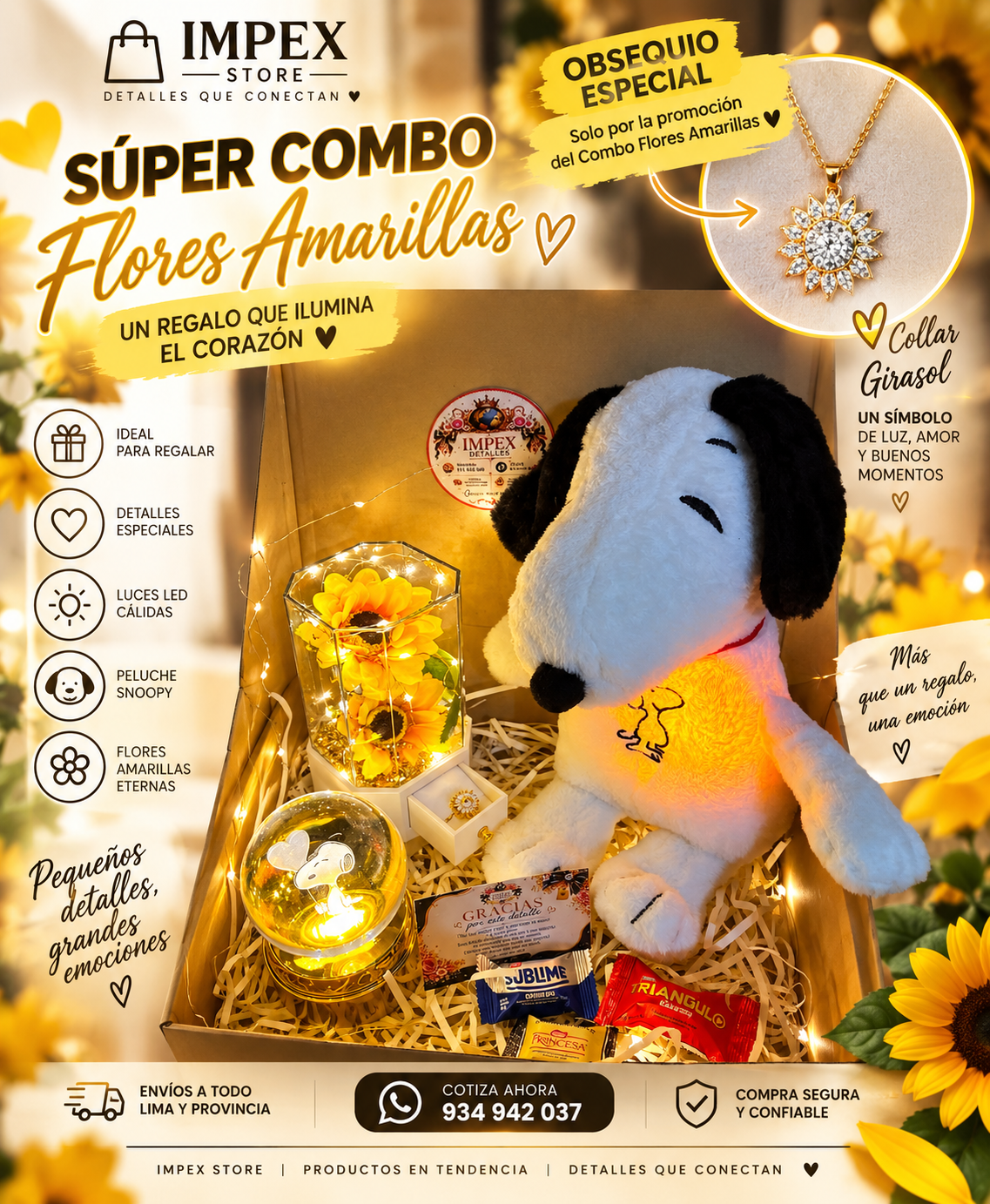 🌻SUPER COMBO DE SNOOPY🌻